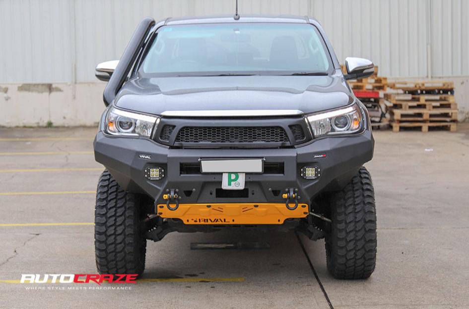 TOYOTA HILUX N80 4WD COUPLER BLACK MACHINED WITH DARK TINT